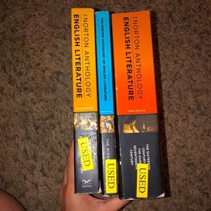 Norton Anthology of English Literature college textbooks